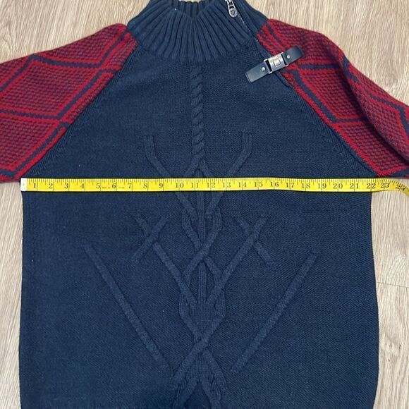 MONDO Men’s Military Style Turtleneck Sweater - Picture 15 of 16